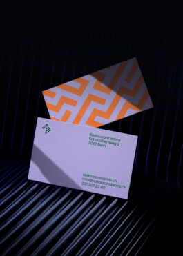 Erscheinungsbild \n Restaurant Zebra, Bern 